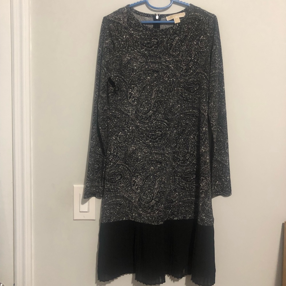 MiCHAEL KORS MIDI DRESS, PRINT, XS